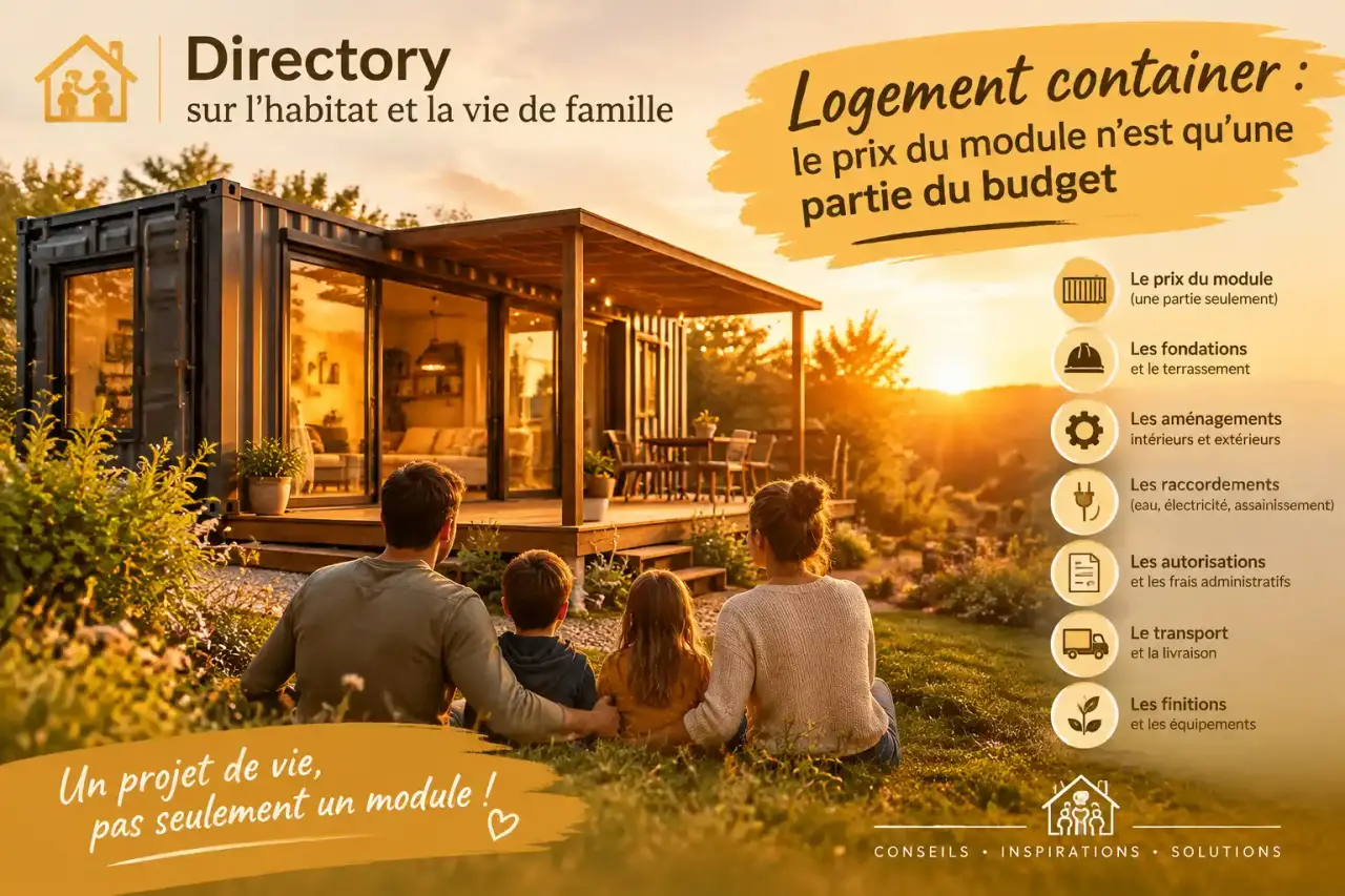 Logement container : le prix du module n’est qu’une partie du budget